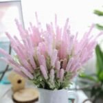 fausse lavande decorative pour une ambiance apaisante rose clair 879 1