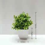 fausse plante en pot pour une touche de verdure elegante petite en pot 117 1