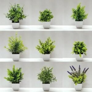 fausse plante en pot pour une touche de verdure elegante petite en pot 294 1