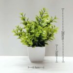 fausse plante en pot pour une touche de verdure elegante petite en pot 384 1