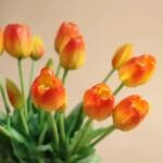 Fausses Tulipes Réalistes Pour Une Décoration élégante