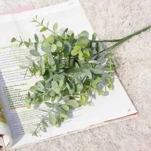 Faux Eucalyptus Pour Une Décoration Naturelle Et élégante - Vert
