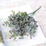 Faux Eucalyptus Pour Une Décoration Naturelle Et élégante - Vert Grisé