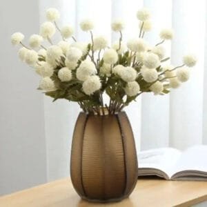 Fleur Artificielle De Pissenlits Pour Une Décoration élégante - Blanc