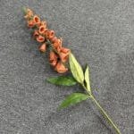 Fleur Artificielle: élégance Durable Avec Digitales Fleurs - Orange