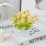 Fleur Artificielle élégante Pour Décoration Intérieure – Plante Verdure