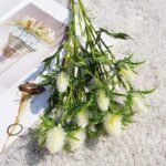 Eryngium Planum Artificiel Élégant Pour Décoration Intérieure
