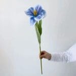 Fleur Artificielle élégante Pour Décoration Intérieure - Bleu
