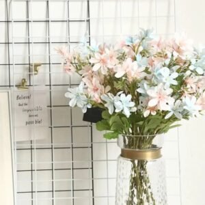 Fleur Artificielle élégante Pour Décoration Intérieure – Assortiment Multicolore