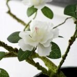 Rhododendron Artificiel Élégant Pour Décoration Intérieure