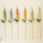 Astilbe de Chine Artificielle Élégante Pour Décoration Intérieure