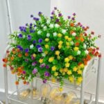 Fleur Artificielle en Plastique Pour Décoration Intérieure
