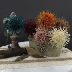 Fleurs de Nutan (Leucospermum) Artificielles Élégantes Pour Décoration Intérieure