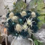 Fleurs de Nutan (Leucospermum) Artificielles Élégantes Pour Décoration Intérieure
