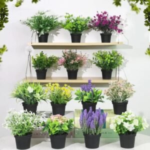 Fleur Artificielle élégante Pour Décoration Intérieure – Plante Verdure