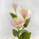 Lisianthus Artificiel (Eustoma Grandiflora) Pour Décoration Intérieure