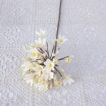 Fleur Artificielle élégante Pour Une Décoration Durable - Blanc