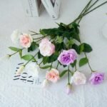 Eustoma Lisianthus Artificiel Pour Une Décoration Durable