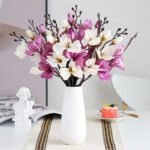 Fleur Artificielle Magnolia élégante Pour Une Décoration Intemporelle
