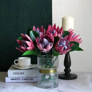 Fleur Artificielle Protéa Pour Une Décoration élégante Et Durable