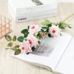 Fleur Artificielle Rose élégante Pour Une Décoration Durable