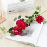 Fleur Artificielle Rose élégante Pour Une Décoration Durable