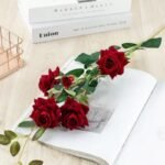 Fleur Artificielle Rose élégante Pour Une Décoration Durable