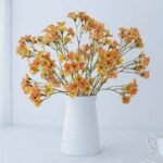 Fleur Artificielle Vernicia Fordii Pour Décoration élégante