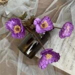 Fleur Coquelicot Artificiel Vintage Pour Une Décoration élégante