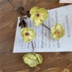 Fleur Coquelicot Artificiel Vintage Pour Une Décoration élégante