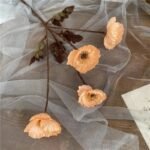 Fleur Coquelicot Artificiel Vintage Pour Une Décoration élégante