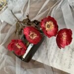 Fleur Coquelicot Artificiel Vintage Pour Une Décoration élégante
