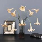 Fleur Datura Artificielle élégante Pour Décoration D’intérieur
