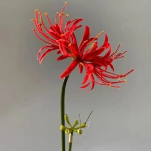 Fleur Higanbana Artificielle Pour Décoration élégante