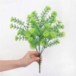 Fleur Verte Artificielle – élégance Naturelle Sans Entretien