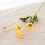 Fleurs Artificielles Coquelicots Pour Une Décoration élégante
