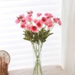 Fleurs Artificielles Coquelicots Pour Une Décoration élégante