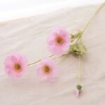 Fleurs Artificielles Coquelicots Pour Une Décoration élégante