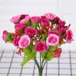 Fleurs Artificielles Pour Cimetière - élégance Durable - Mauve