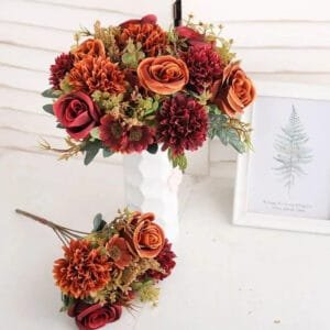 Fleurs Artificielles Pour Cimetière - Idéales Pour La Toussaint