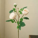 fleurs artificielles roses elegance durable pour votre decor 787 1