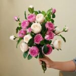 fleurs artificielles roses elegance durable pour votre decor rose 910 1