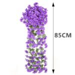 fleurs artificielles suspendues pour une decoration elegante 234 1