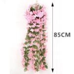 Fleurs Artificielles Suspendues Pour Une Décoration élégante - Rose Clair