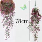 Fleurs Artificielles Tombantes Pour Une Décoration éblouissante - Mauve