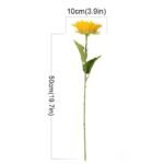 fleurs artificielles tournesol pour une decoration eclatante 909 1