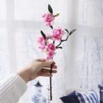 fleurs de cerisier japonais artificiel pour deco elegante rose 591 1