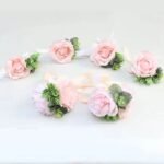 fleurs de mariage pour voiture elegante et memorable rose pale 441 1