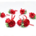 fleurs de mariage pour voiture elegante et memorable rouge de mariage 498 1