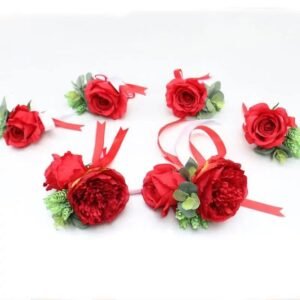 fleurs de mariage pour voiture elegante et memorable rouge de mariage 498 1